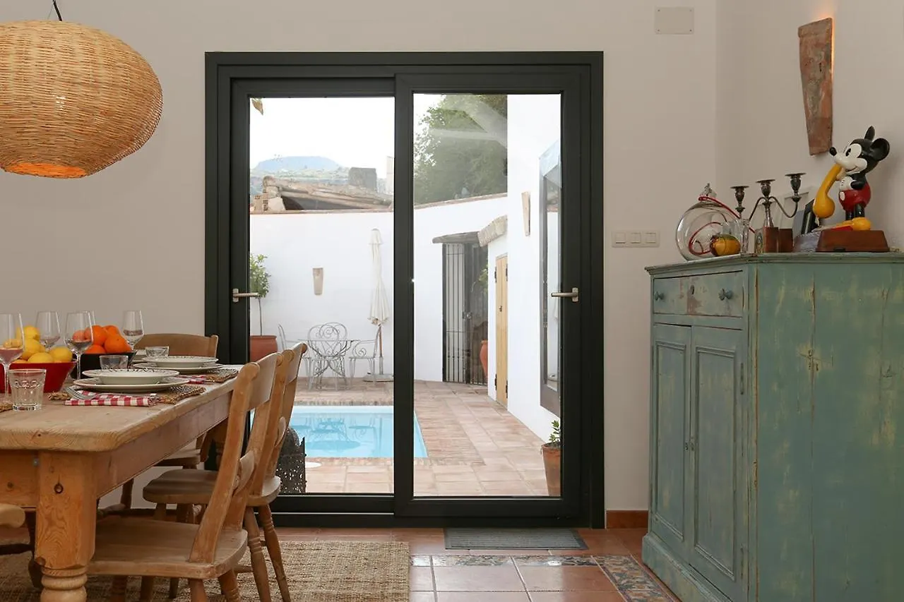 Saleres Stunning Spanish White Village Home Private Pool Stunning Views ספרד